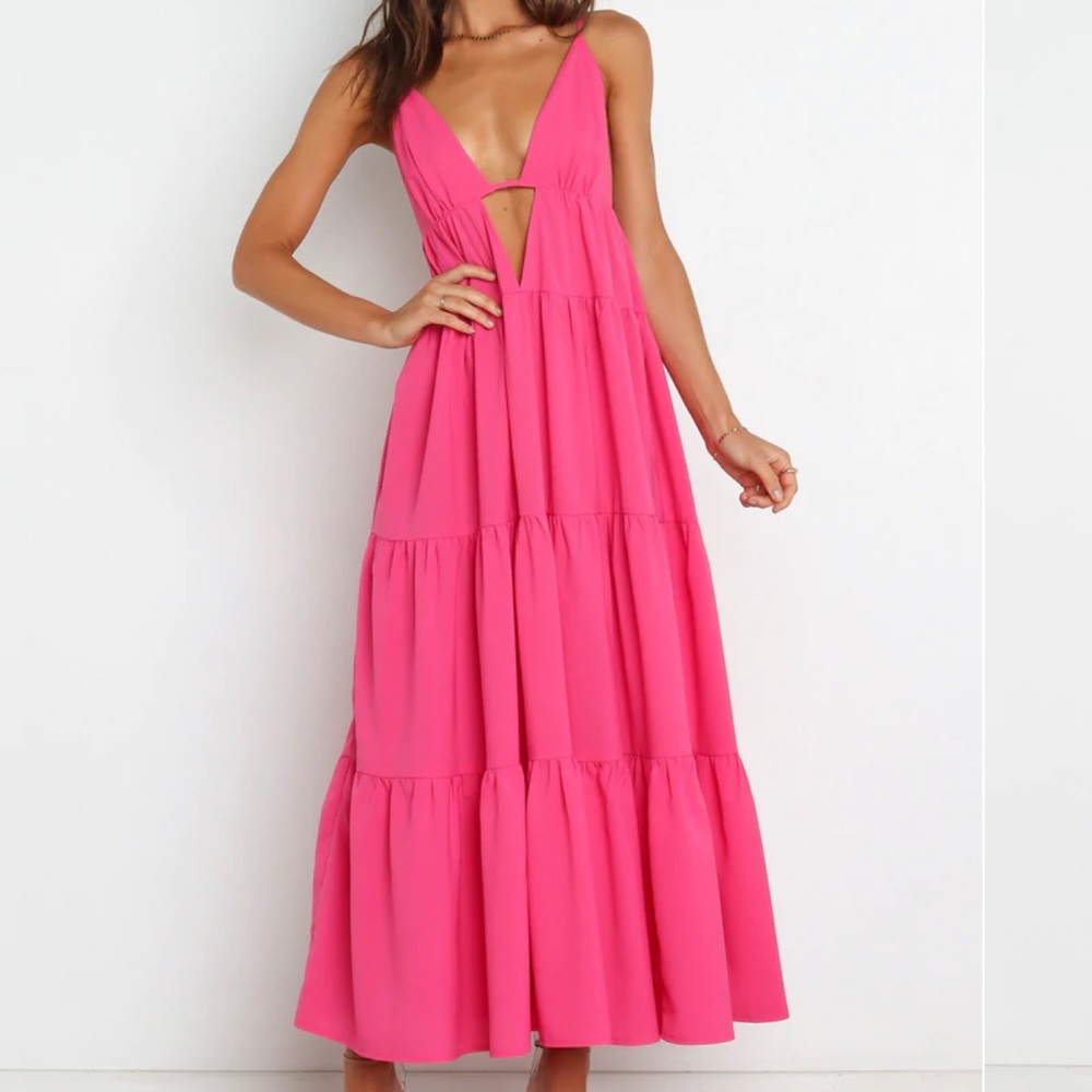 Petal & Pup Pink Maxi Dress